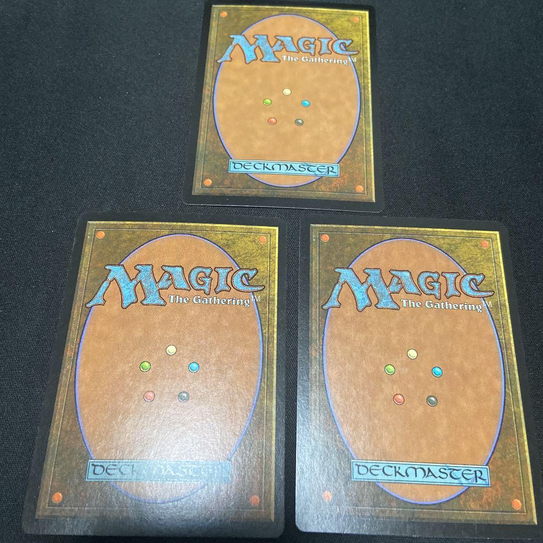 MTG 終止　英語版　3枚セットfoil 初版