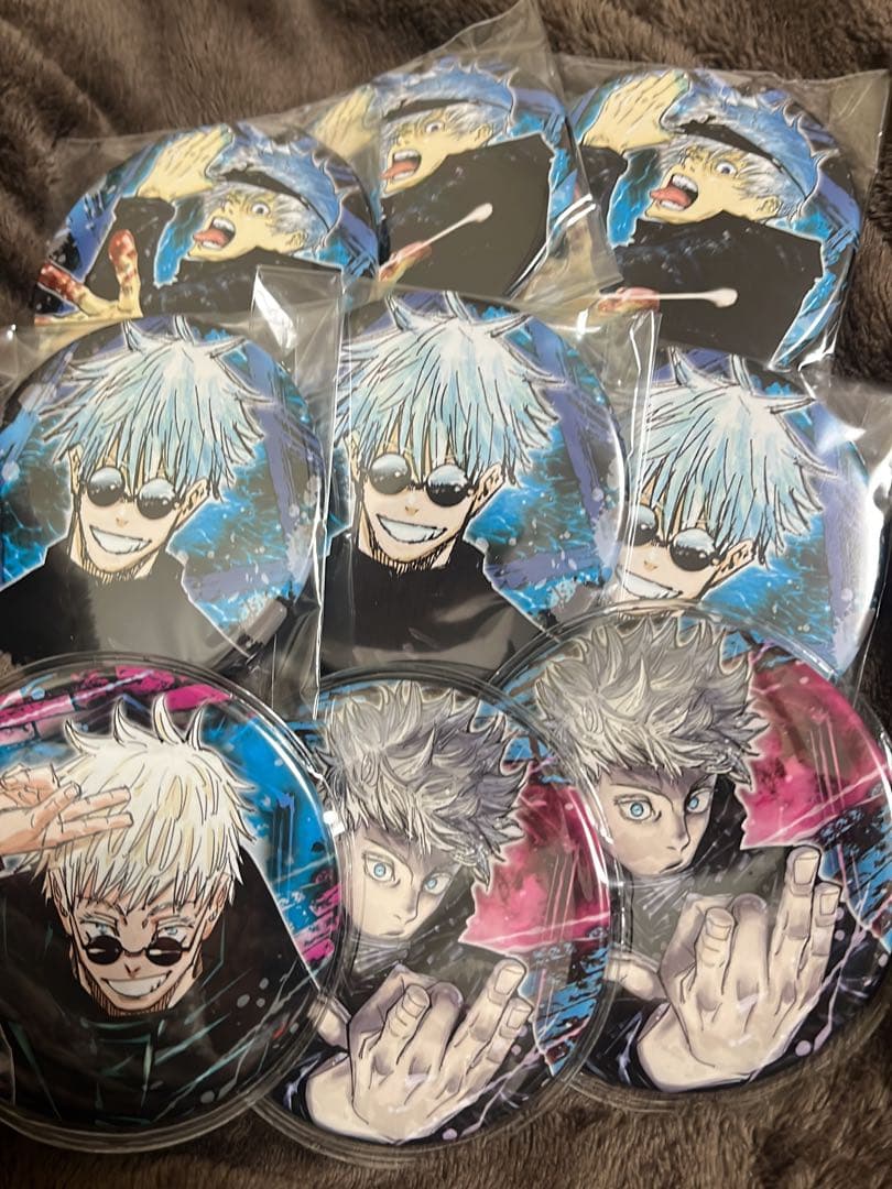 呪術廻戦 五条 悟 缶バッジ