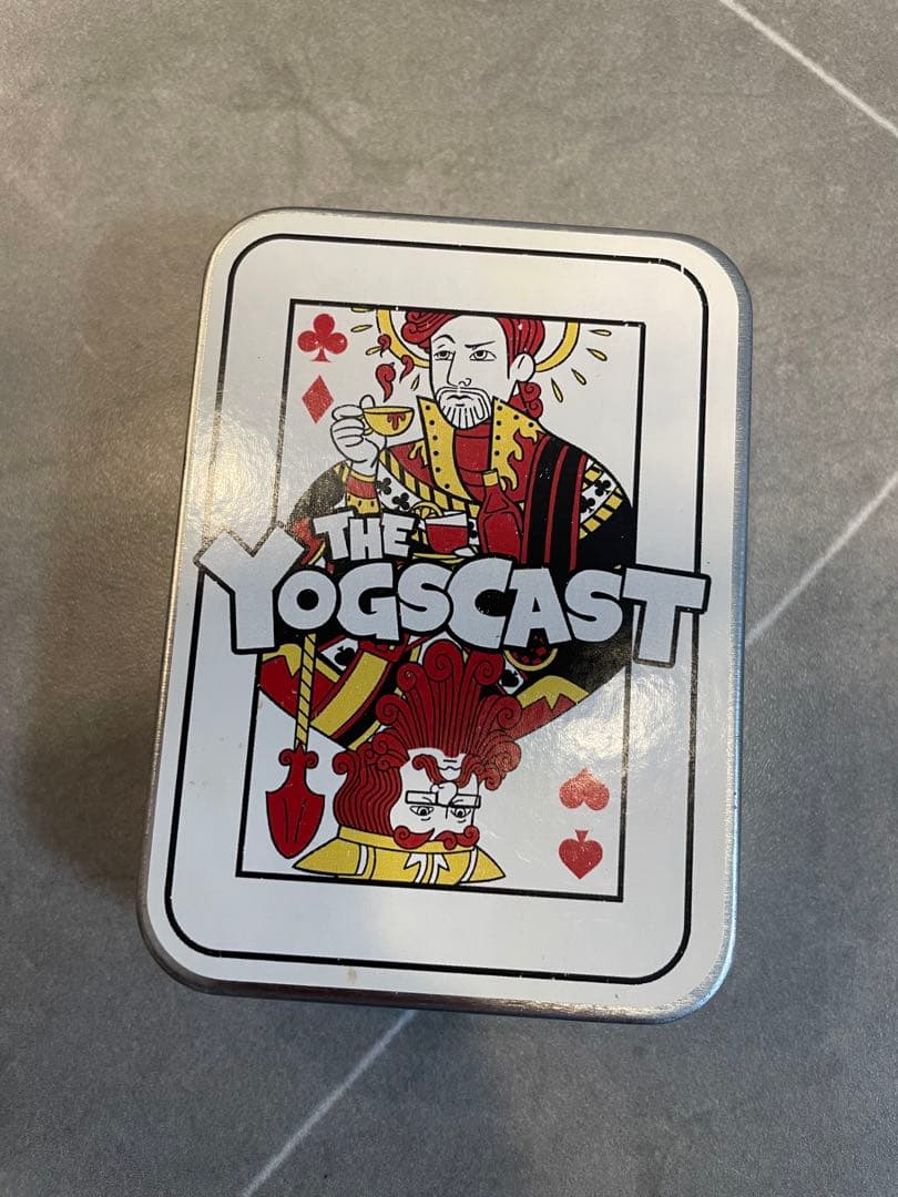 未使用 YOGSCAST トランプ カード 缶入り