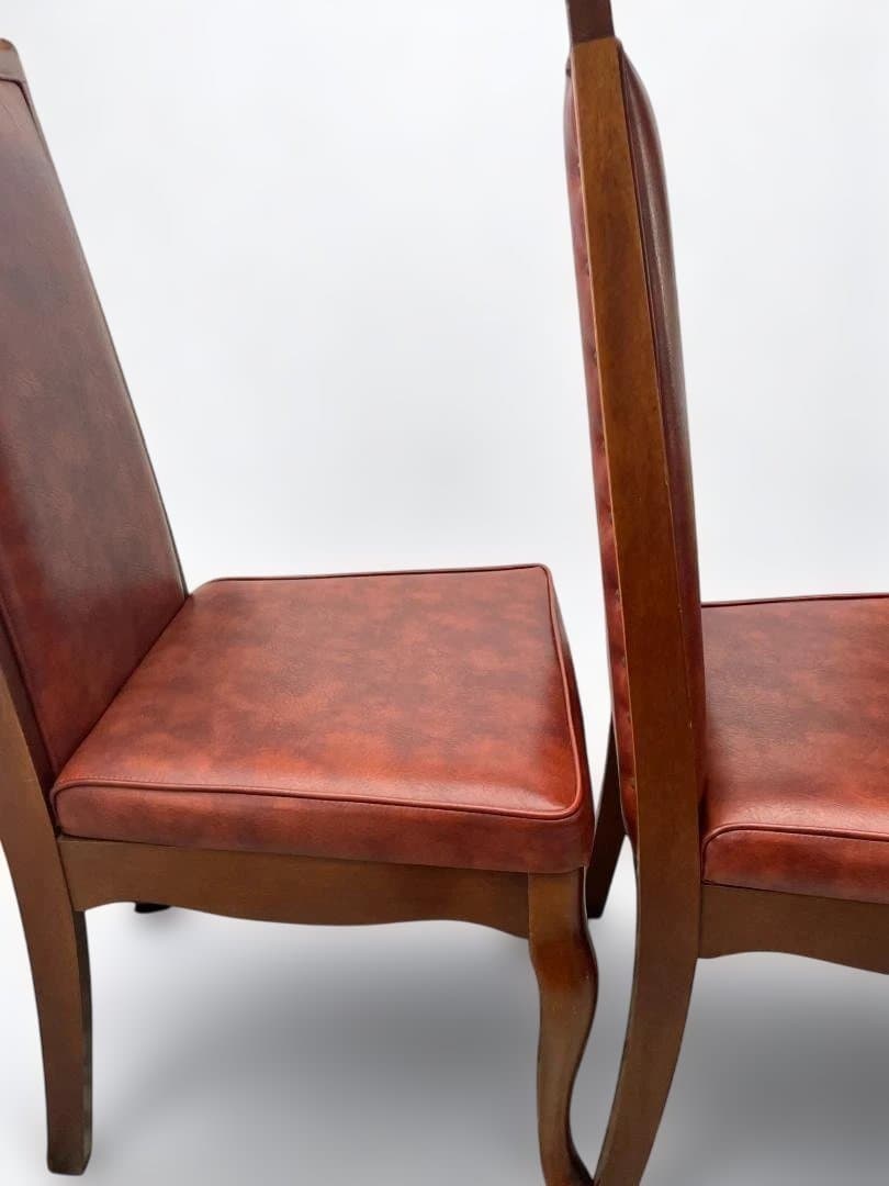 オリバー　アンティーク　鋲打ち　クラシック　２脚セット　05c20