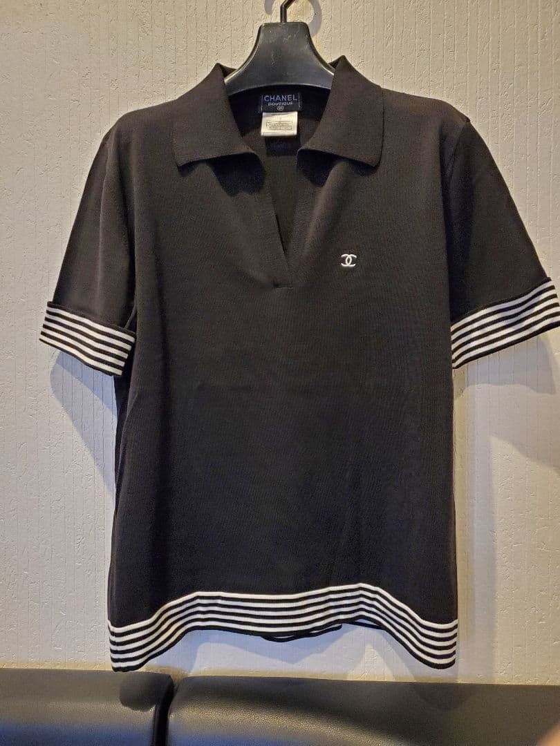 ☆okachan ☆ブラック ポロシャツ 42