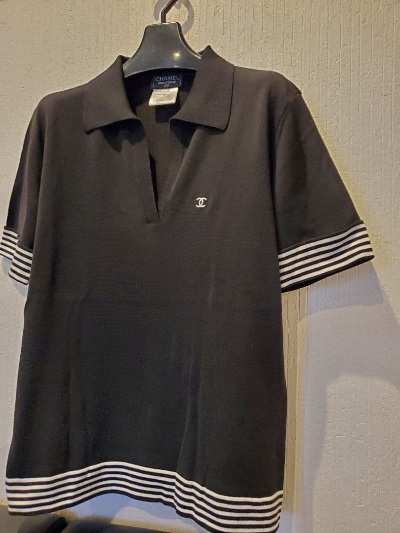 ☆okachan ☆ブラック ポロシャツ 42