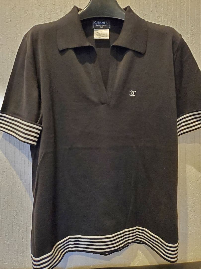 ☆okachan ☆ブラック ポロシャツ 42