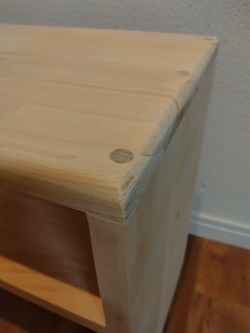 木製　ハンドメイド　オーダー　棚　シェルフ　サイドテーブル　水槽台　アクアラック