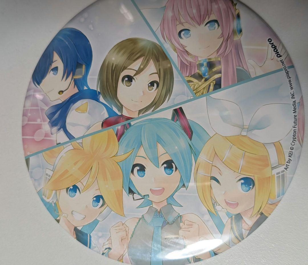 初音ミク BIG缶バッジ KEI スポ ーツ報知限定