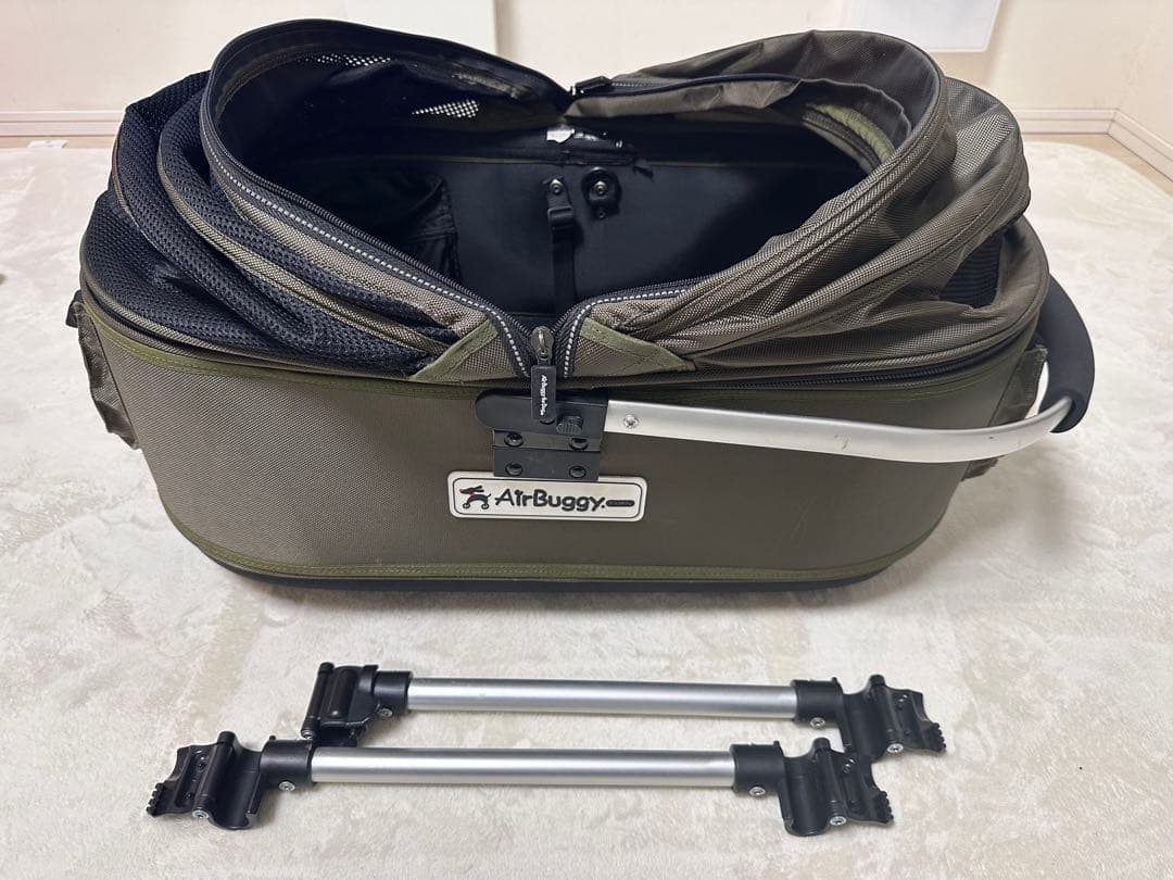 【美品】AirBuggy エアバギー DOME ドーム Mサイズ カーキ