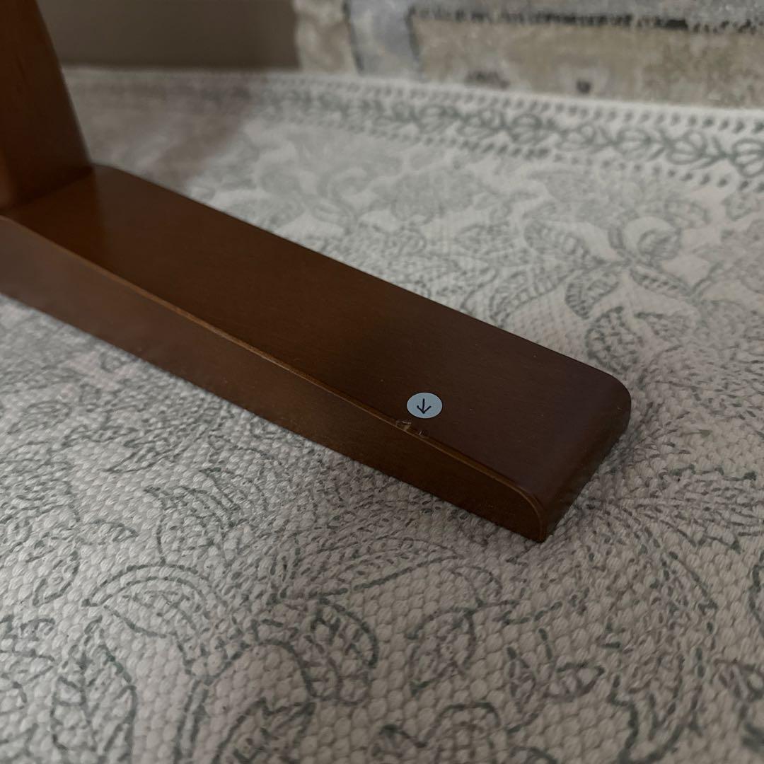 美品　カリモク60+ カフェテーブル1200［T36420HW］