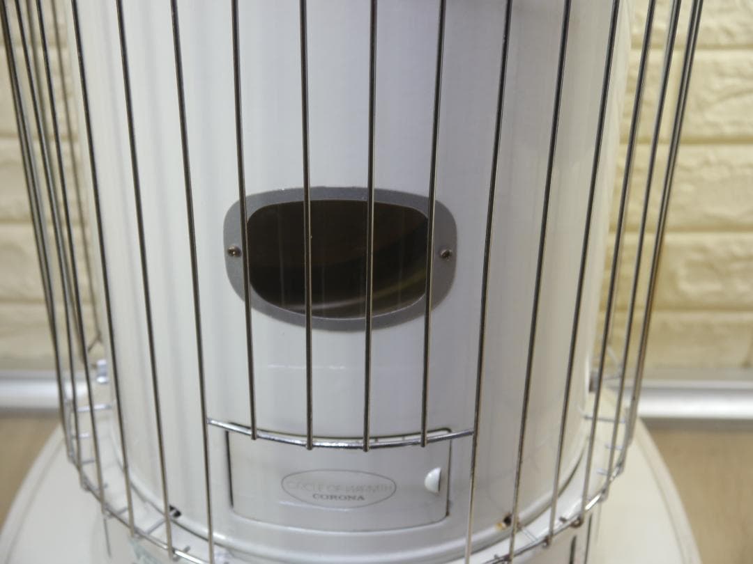 2013 ホワイト 石油ストーブ 安全ガード付き