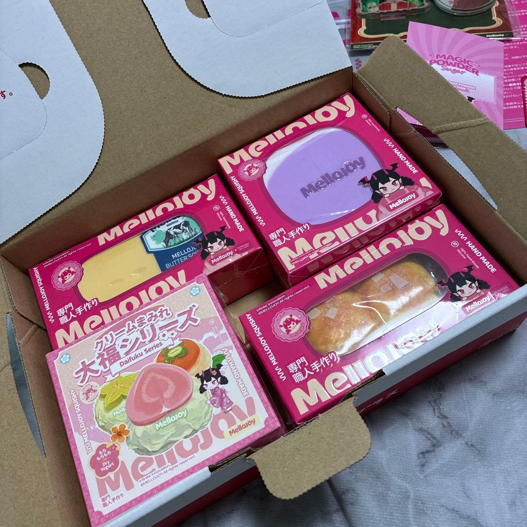 未開封発送　mellojoy スフレ　新バター　ぱんぱん　大福　メロジョイ