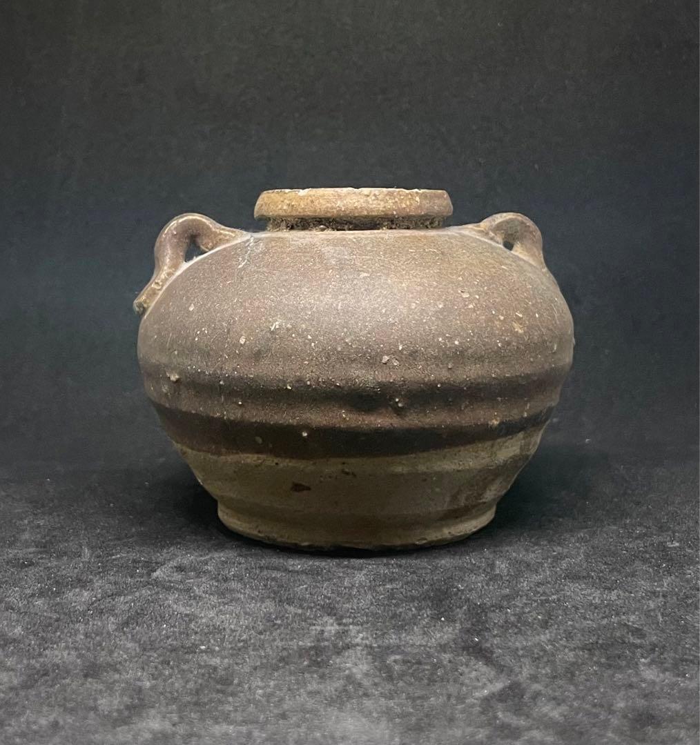 お宝　古美術　ルソン壺　呂宋壺　安南　 桃山時代　コレクター目玉品