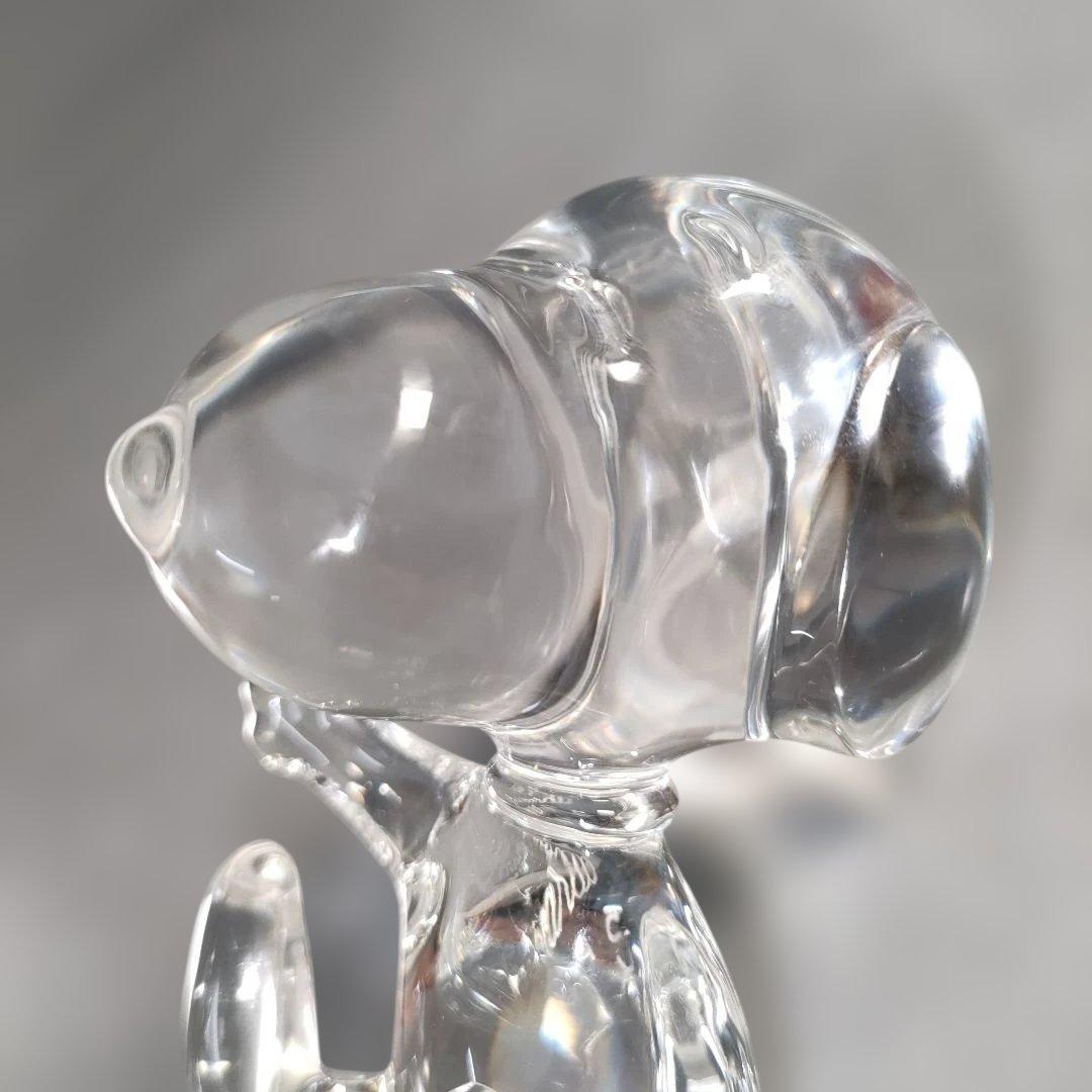 A1332-1/Baccat/バカラ/クリスタルスヌーピー/フィギュア/置物/