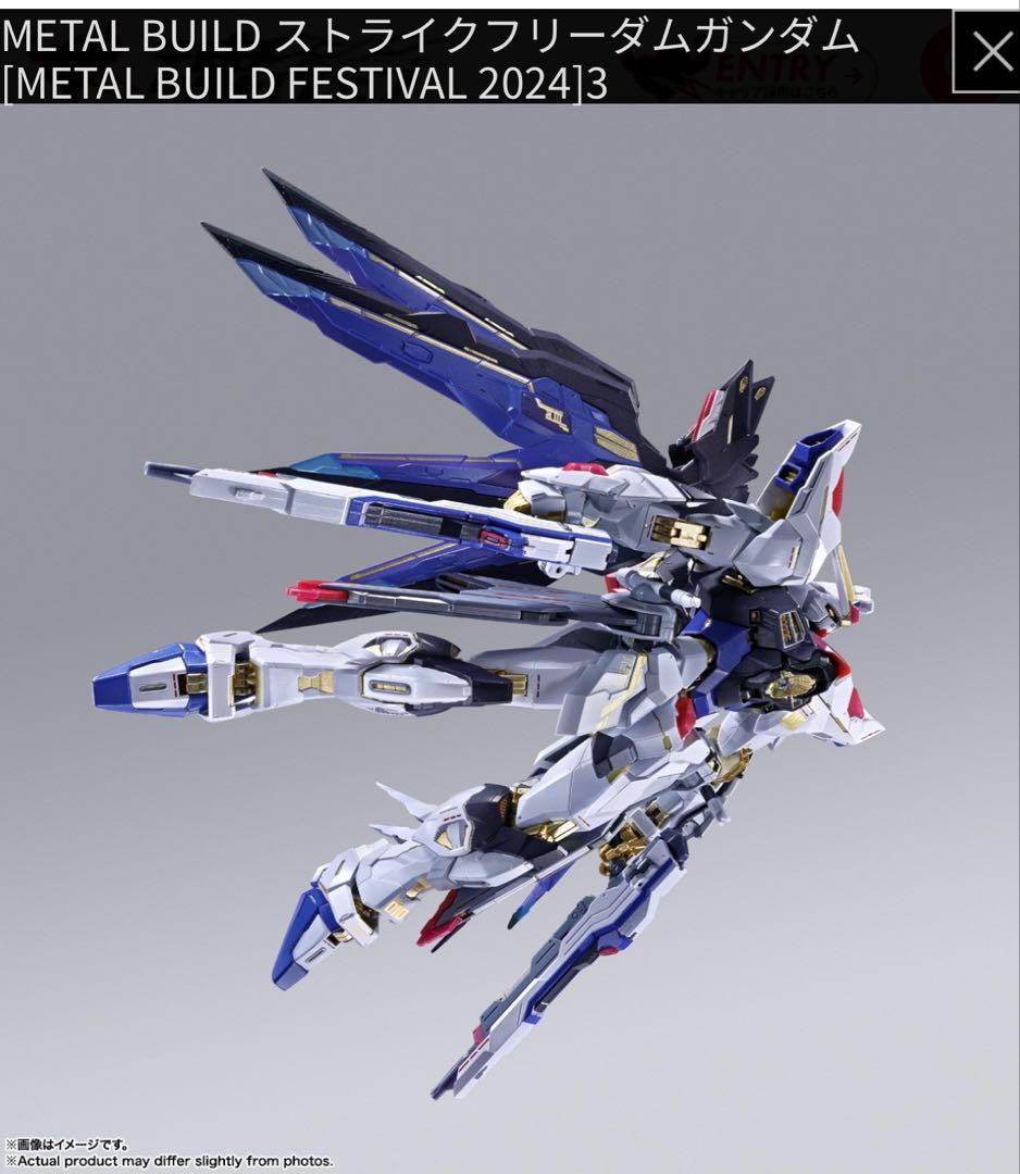 メタルビルド　ストライクフリーダムガンダムFESTIVAL 2024