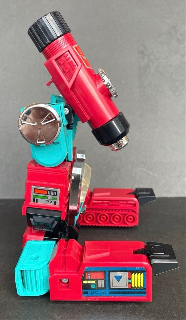 トランスフォーマー　サイバトロン　科学者　パーセプター　1984年　旧タカラ
