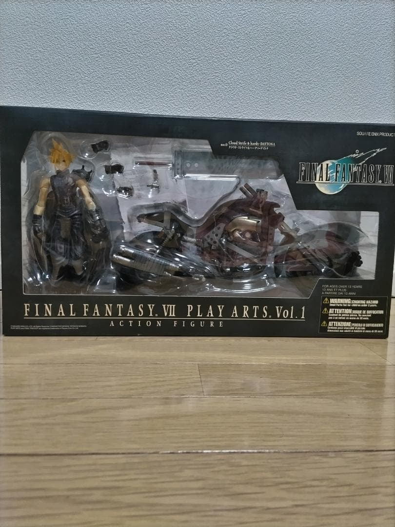 PLAY ARTS FF VII クラウド & ハーディ・デイトナ