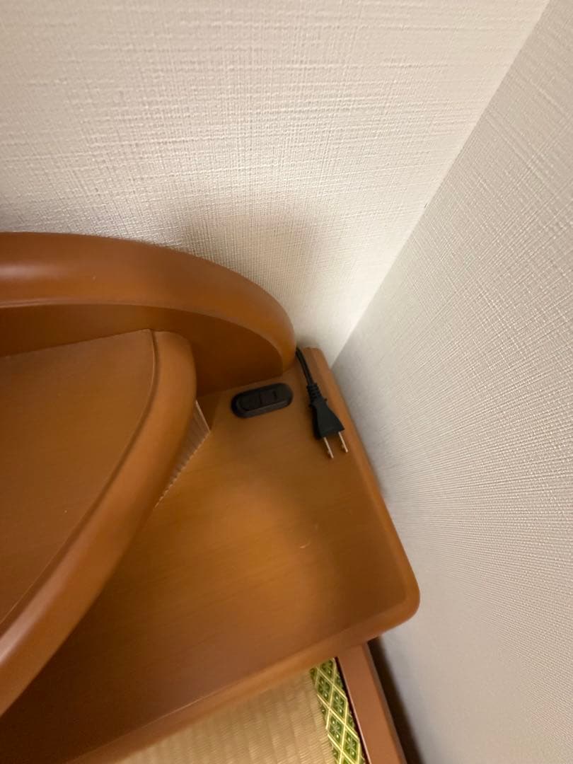 木製シングルベッド 引き出し付き 和風デザイン