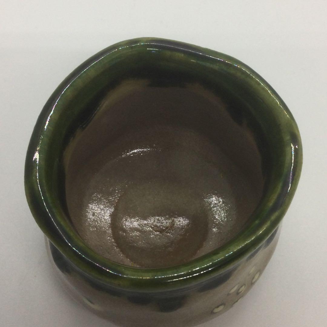 【HMZ278】佐々木 正　鳴海磯部　ぐい吞　長期保管品