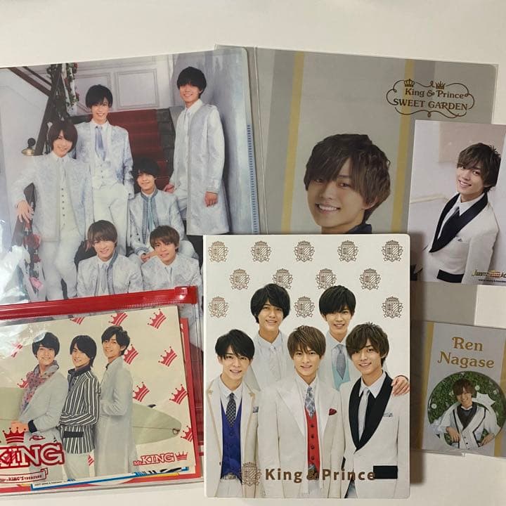 【大人気】King&Prince 永瀬廉 まとめ売り 缶バッジ 生写真 ファイル