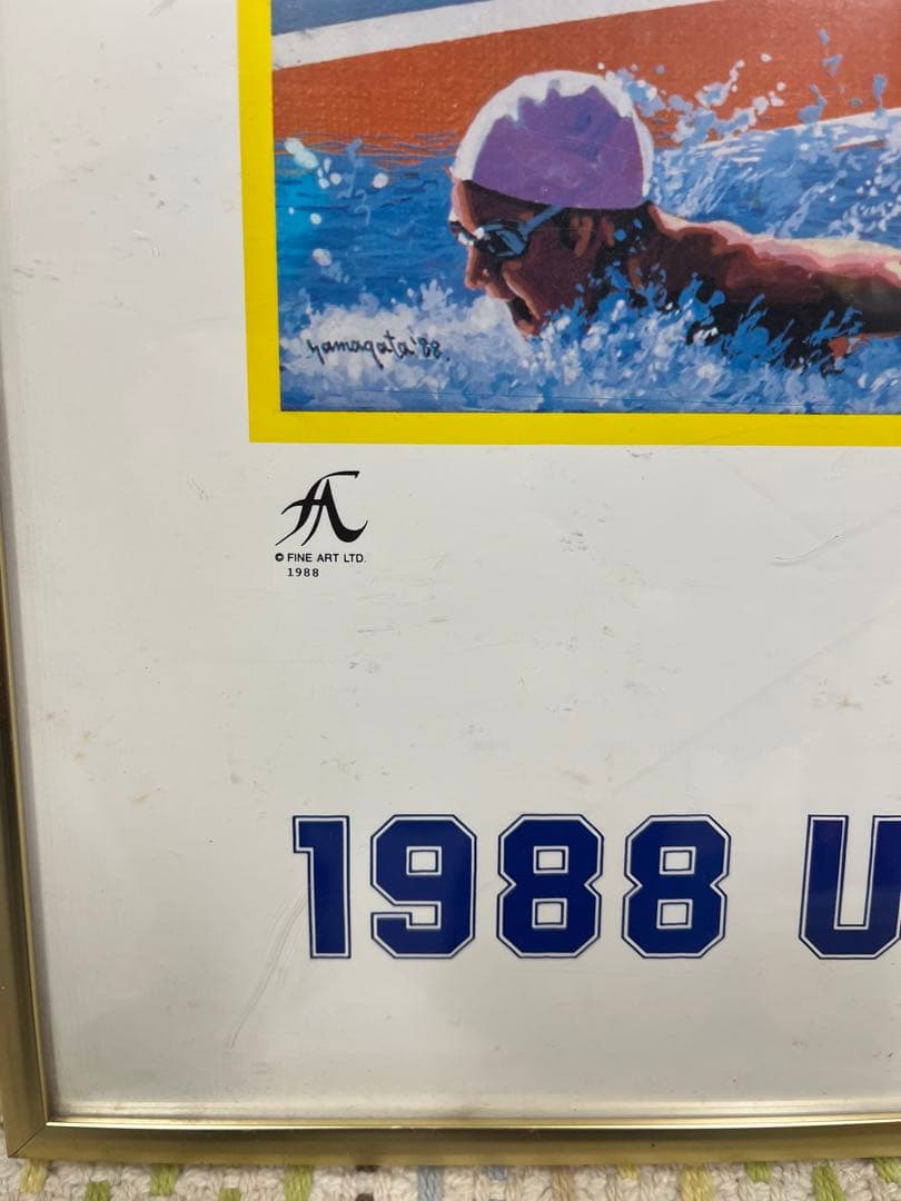 ヒロ・ヤマガタ　1988 US SUMMER OLYMPIC TEAM ポスター