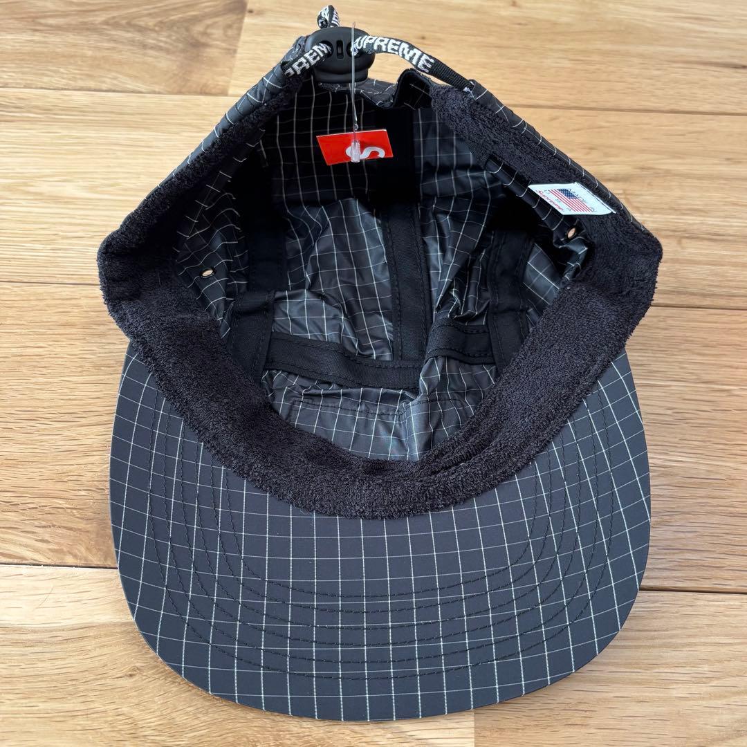 【タグ付】Supreme Contrast Ripstop Camp Cap 黒
