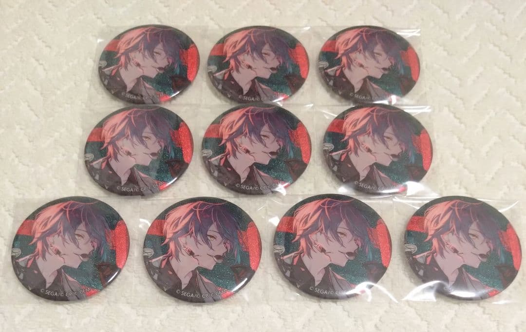 10点 神代類 プロセカ グリッター缶バッジ 46A