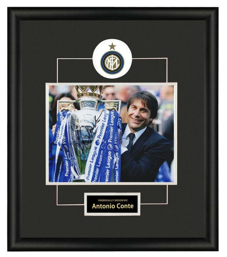 直筆サイン入り写真 アントニオ・コンテ FCインテル・ミラノ SA鑑定済
