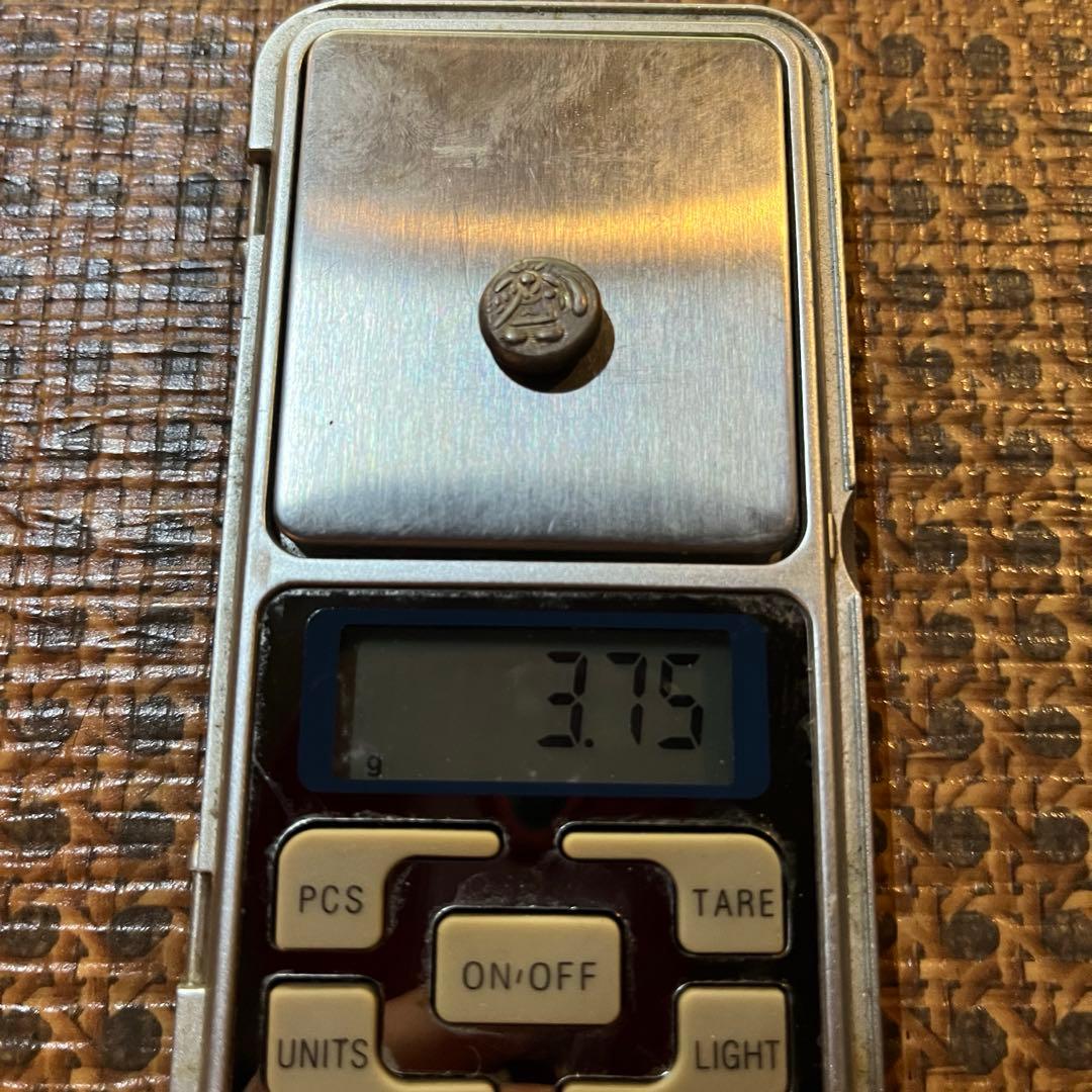 元文両面大黒豆板銀