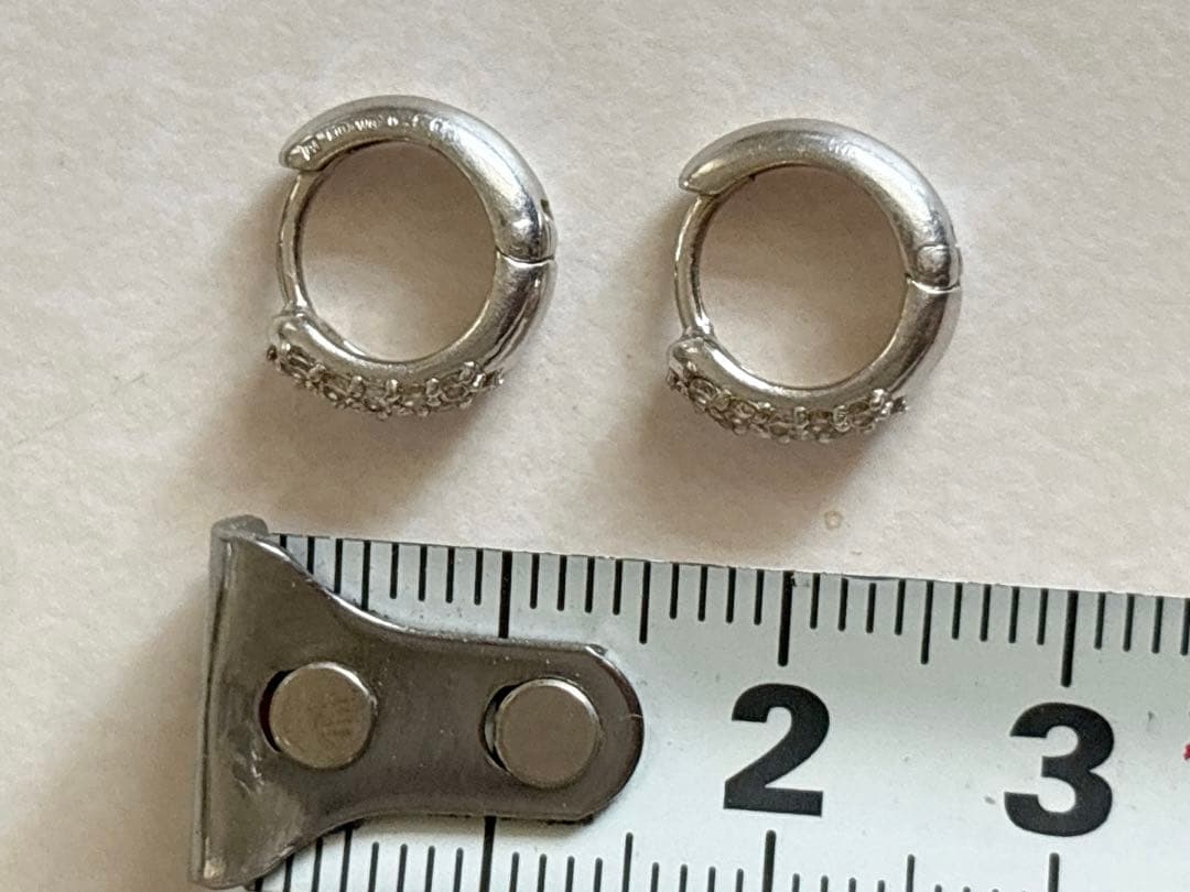 【Ponte Vecchio】K18WG ピアス⋆*