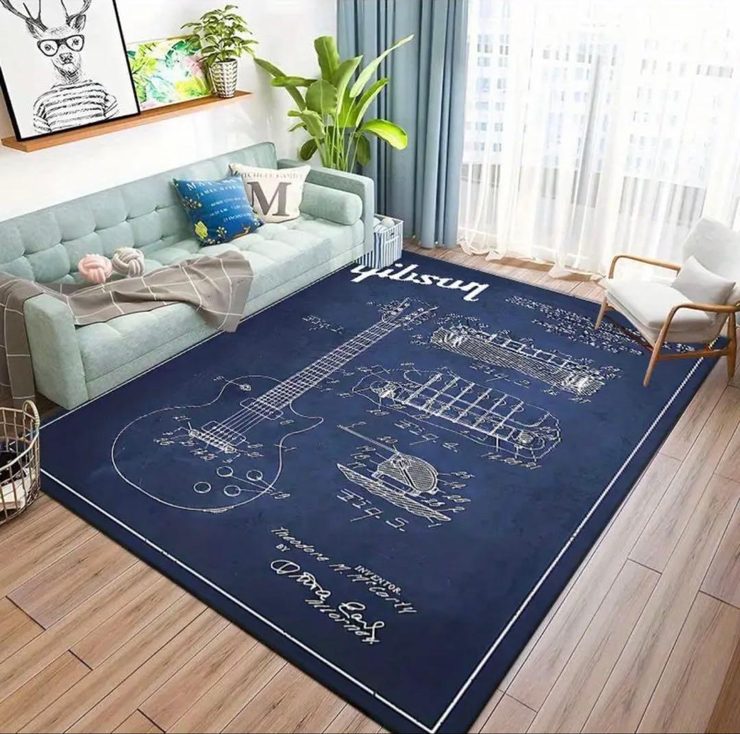 m*s様 GIBSON ギブソン ラグマットマ大判 レア　新品、未使用 80×1