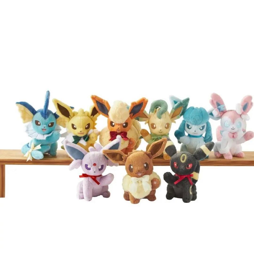 ポケモン　イーブイコレクション　ぬいぐるみ　全種セット　ウォールポケット