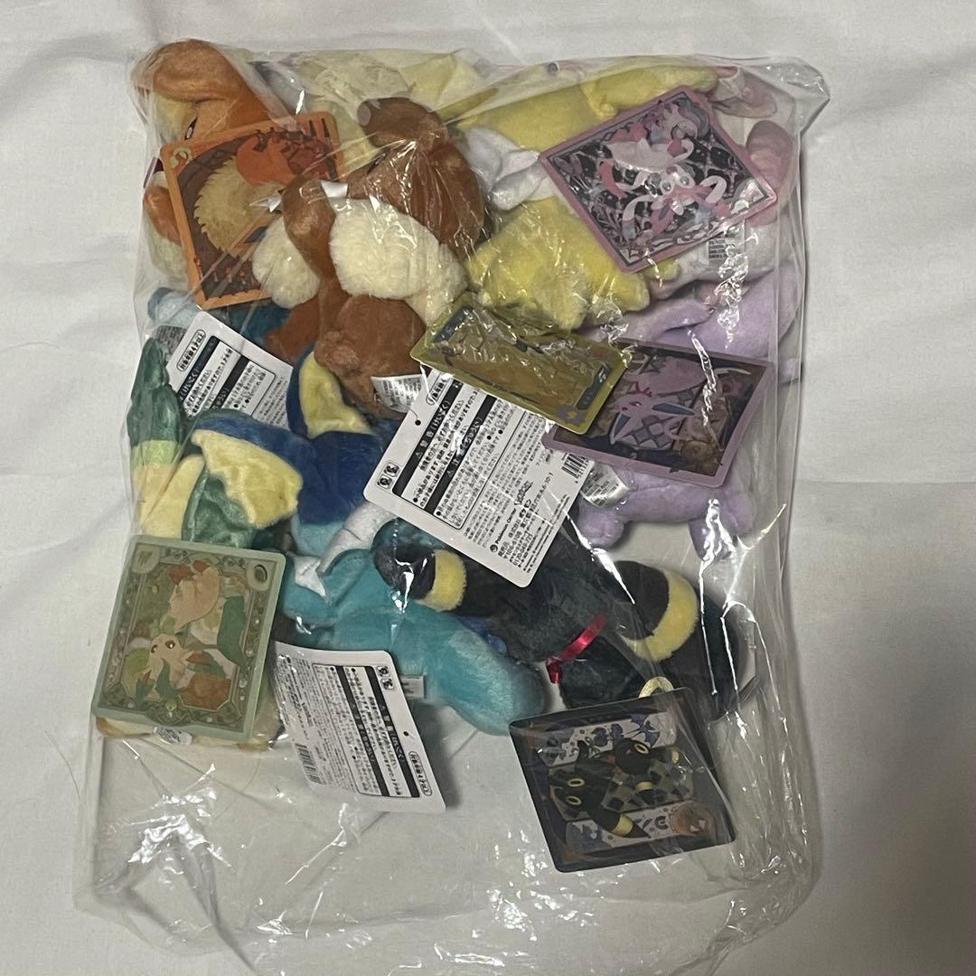 ポケモン　イーブイコレクション　ぬいぐるみ　全種セット　ウォールポケット