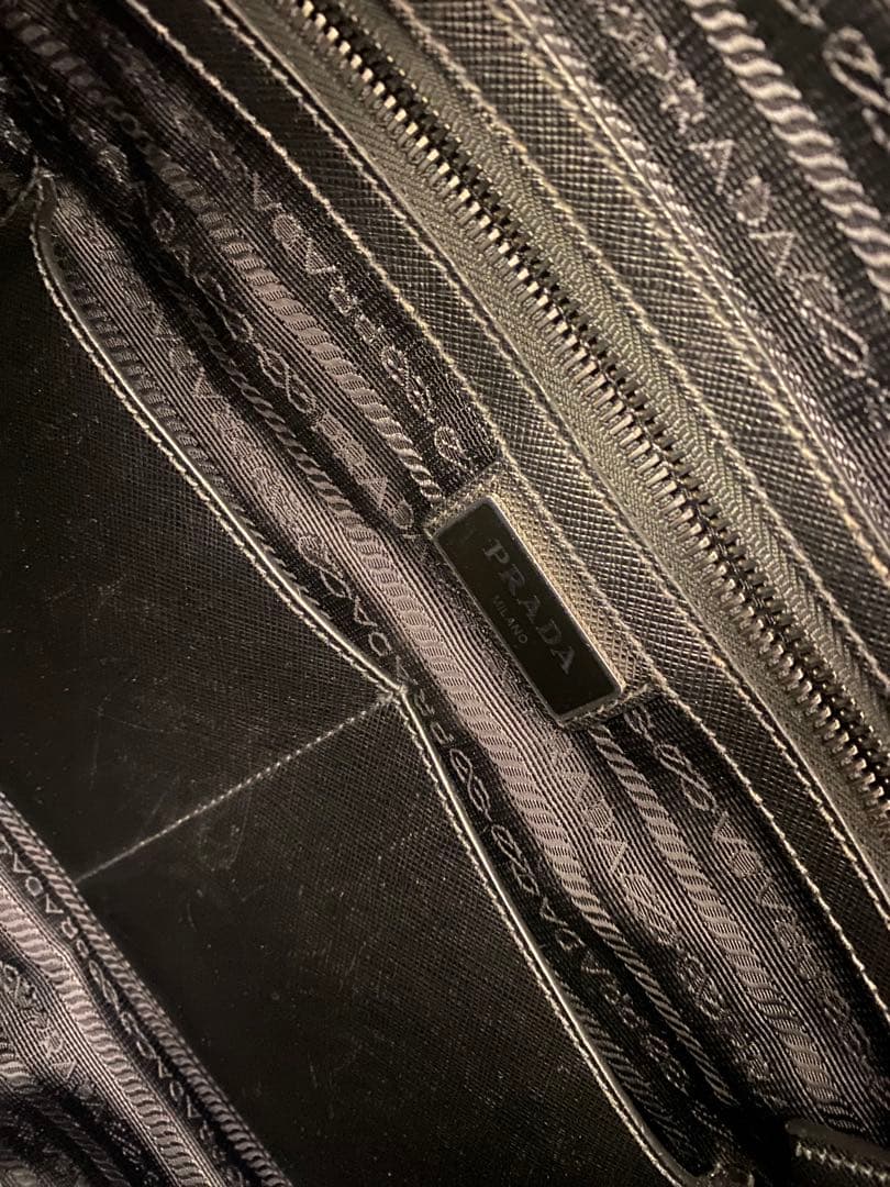 PRADA ビジネスバッグ ブラック