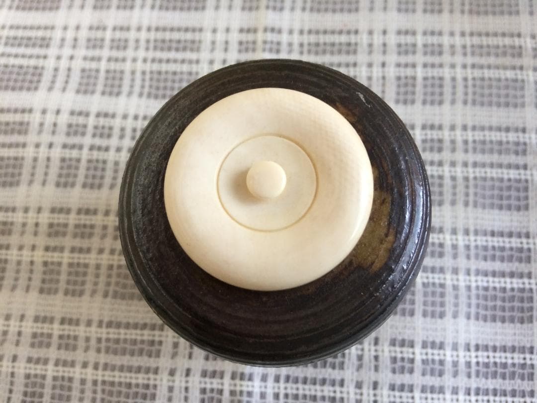 茶道具　名物　円乗坊肩衝写茶入　渡辺伸治造　新品未使用