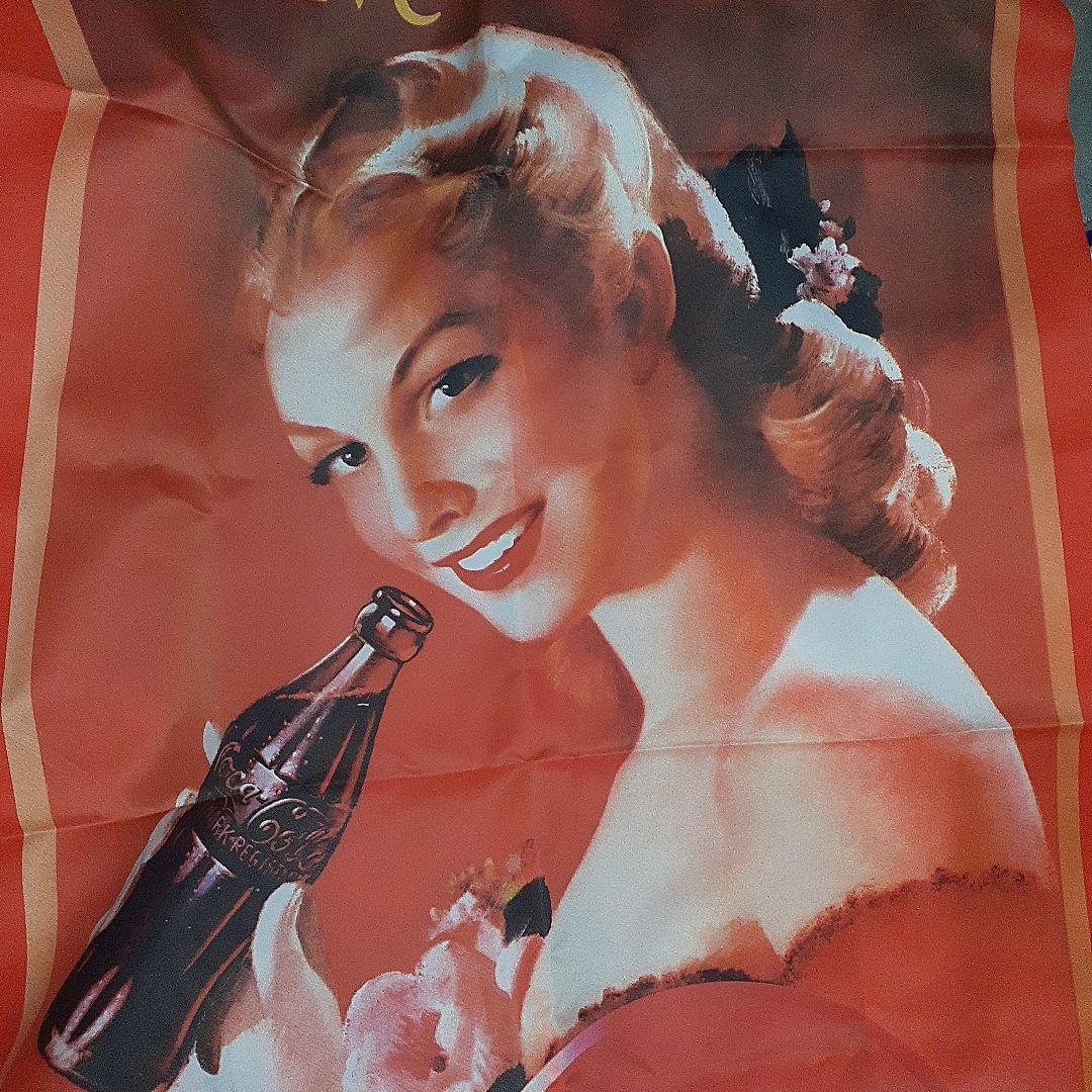 コカ・コーラ販促垂れ幕