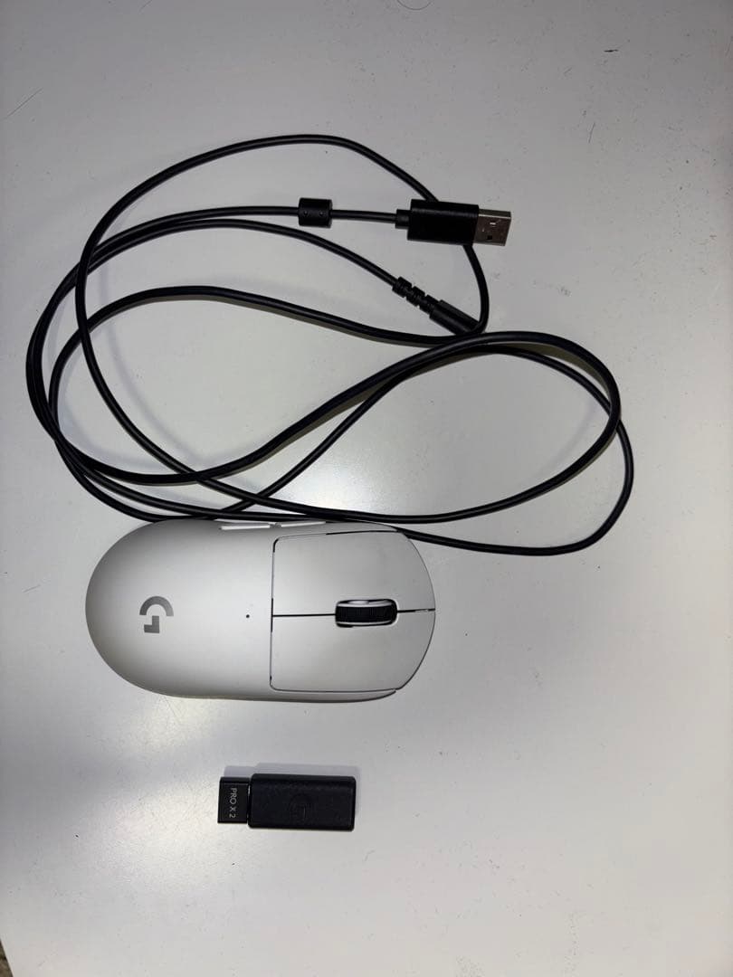 Logitech PRO X 2 マウス 本体　マウスパッドつき