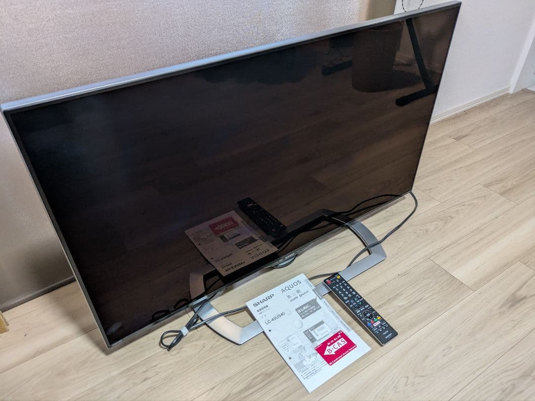 【美品】シャープ 45V型 4K 液晶テレビ AQUOS LC-45US40