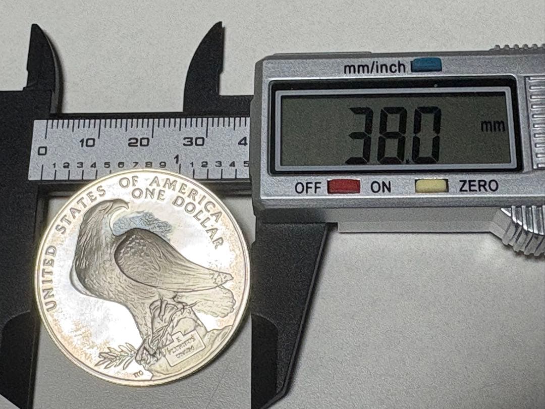 【銀貨保証】　アメリカ　1ドル銀貨　ロサンゼルスオリンピック記念　26.58g