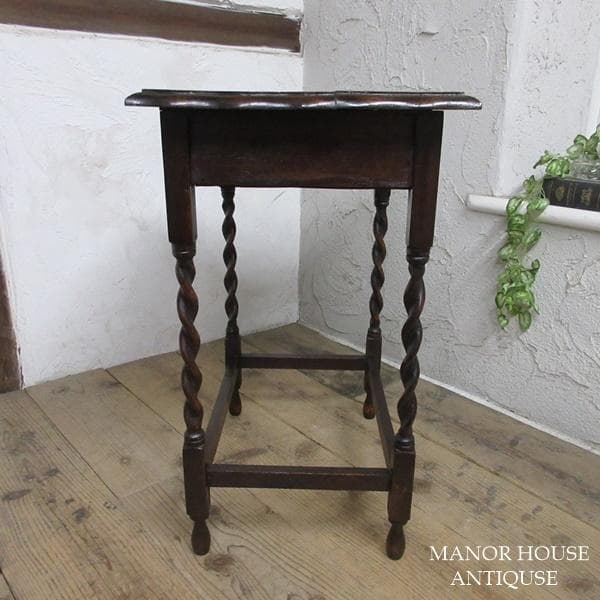 イギリス アンティーク 家具 サイドテーブル オケージョナル 英国 6357d