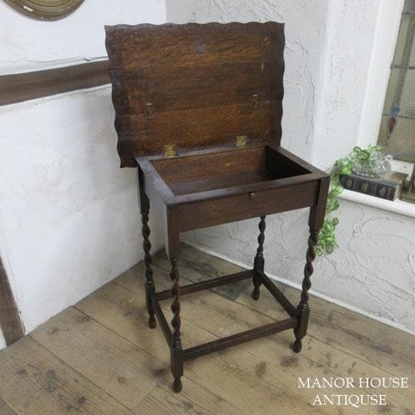 イギリス アンティーク 家具 サイドテーブル オケージョナル 英国 6357d