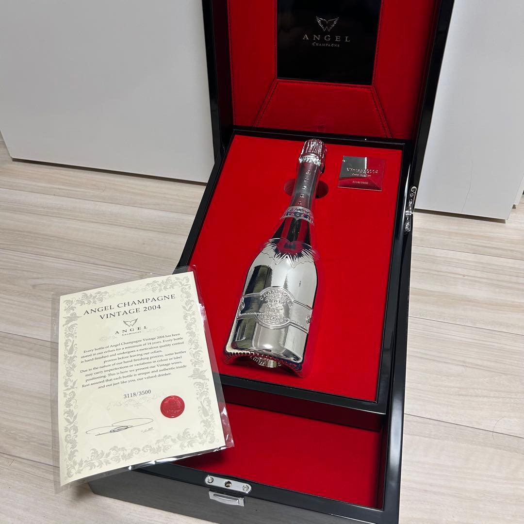 【未開栓】エンジェルシャンパンヴィンテージプラチナシリアルNo.3118