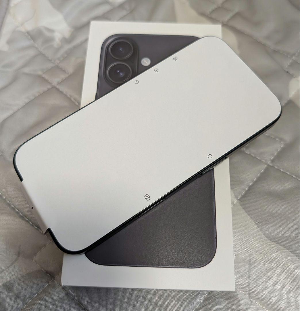 【極美品】【即日発送】iPhone 16 128GB ブラック【残債無し】