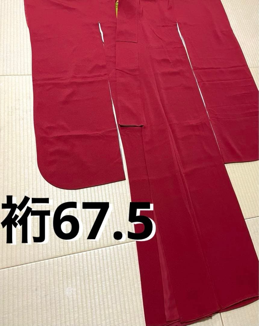 人気 無地 振袖 洒落紋 重ね襟