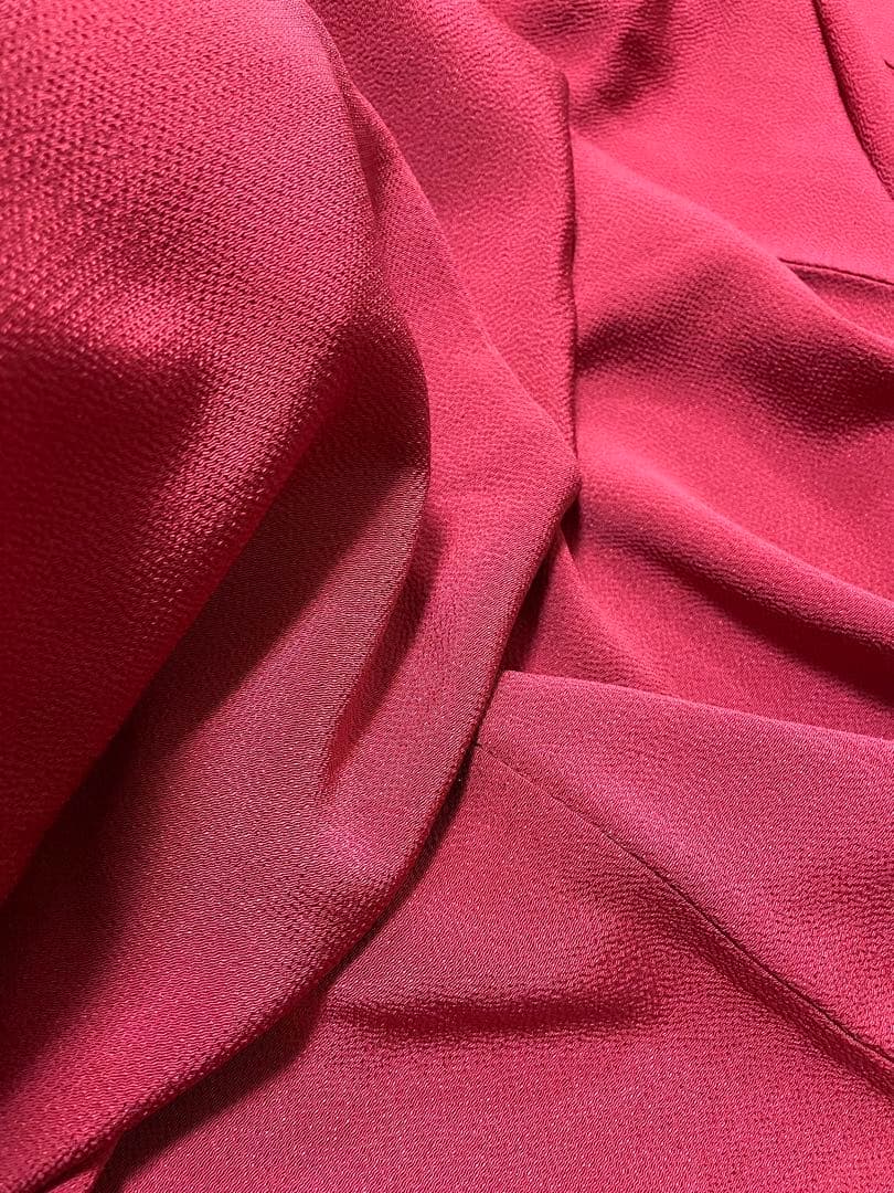 人気 無地 振袖 洒落紋 重ね襟