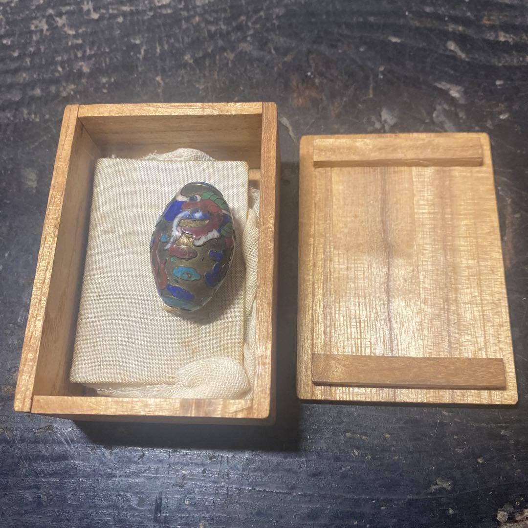 中国古玩龍文七宝玉　【桐箱付】