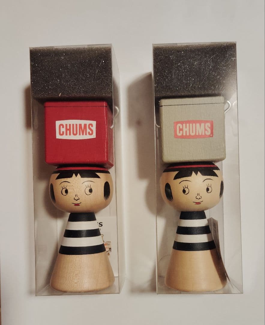 新品・未開封　CHUMS COOKIES　こけし　2体セット