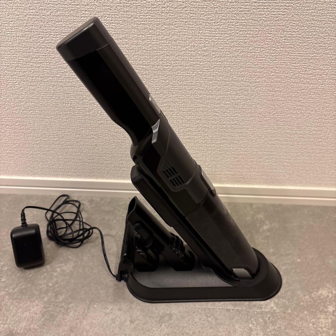 ハンディクリーナー本体 黒 充電器付き　アイリスオーヤマ