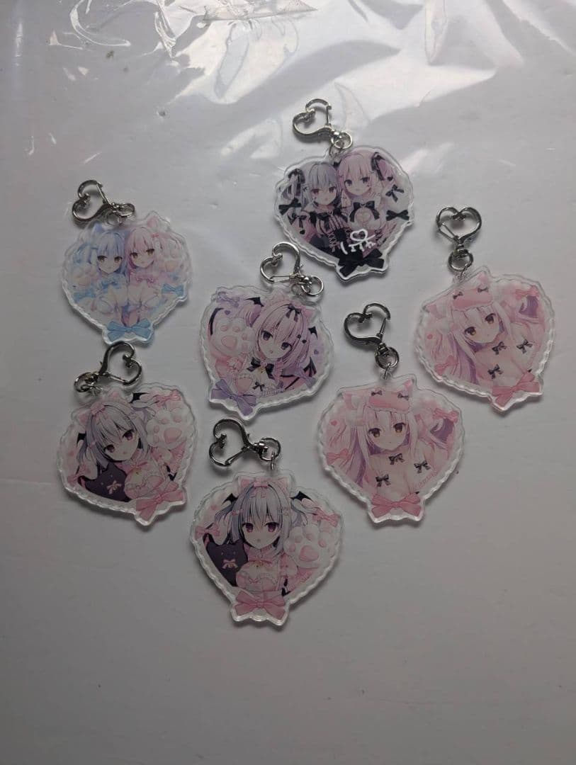 C107 はすねや はすね トレーディングアクキー セット