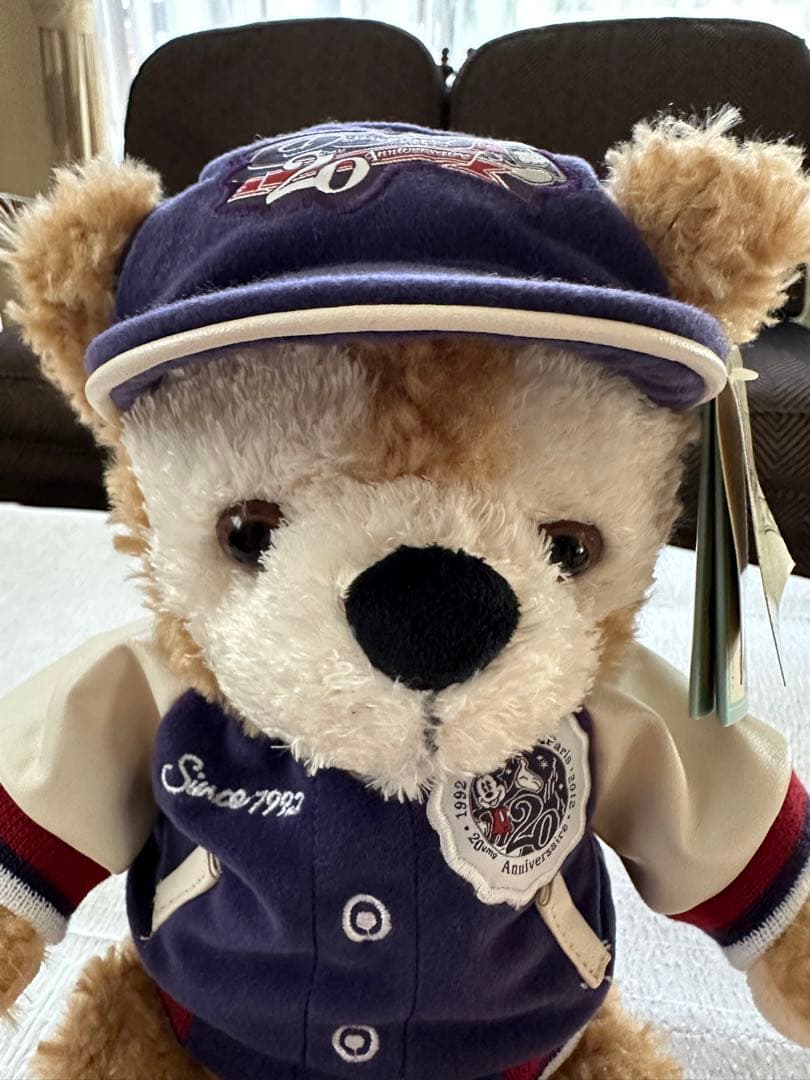 ダッフィー パリ フランス ディズニー 20周年限定ディズニーベア ２点セット