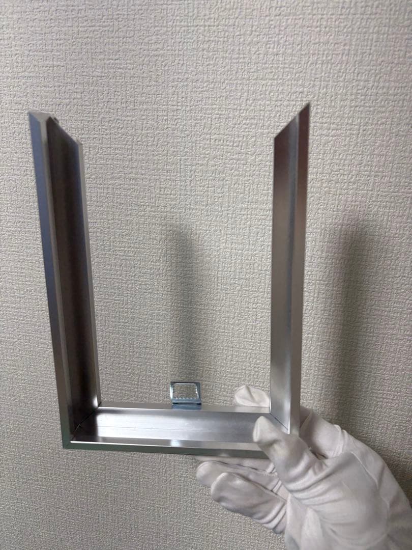 PSA鑑定用ケース　ディスプレイケース　アルミ製　両面透明　壁掛け・卓上 横6連