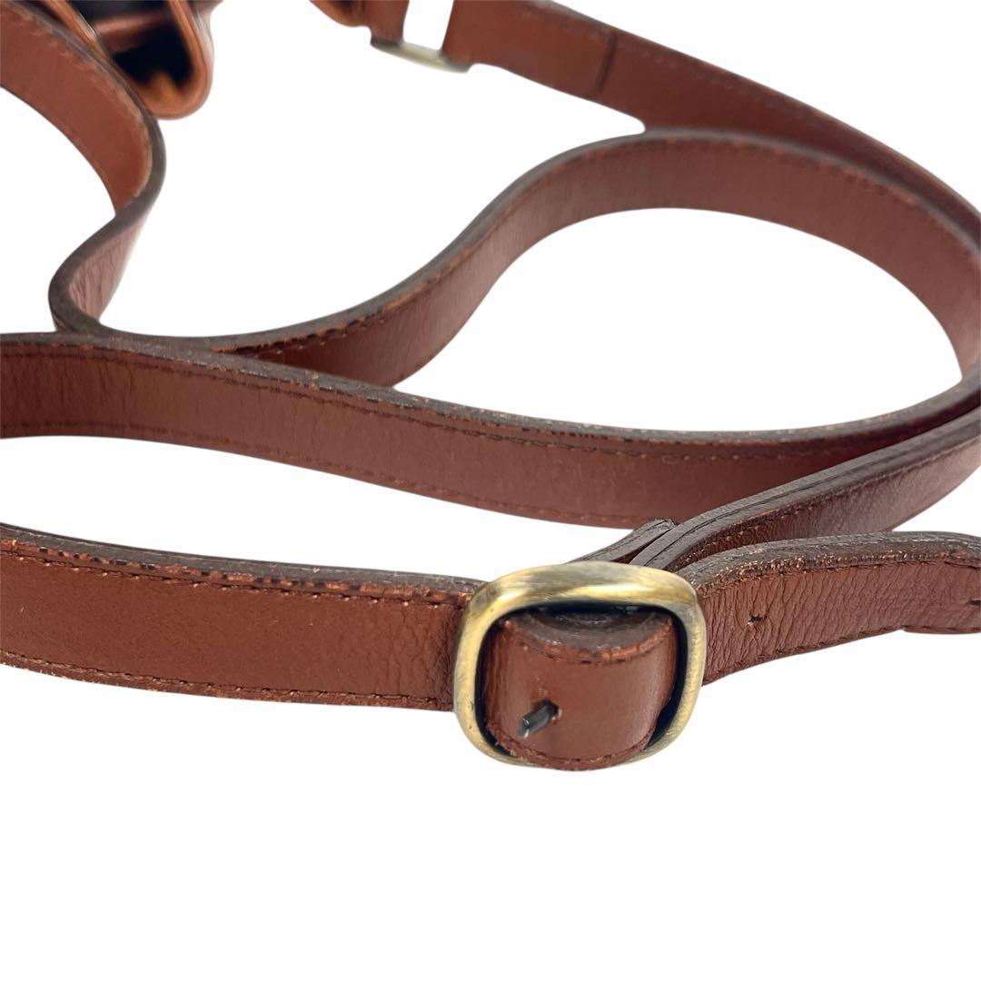 バーバリー　巾着ショルダーバッグ　ロゴ　ノバチェック　レザー　シャドーホース