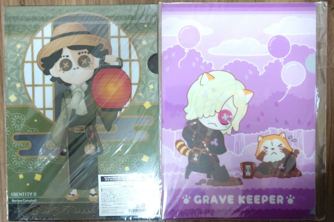 【希少】第五人格 楽天 くじ ラスカル クリアファイル セット